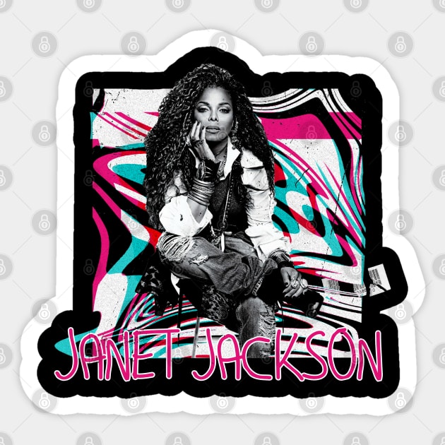 janet jackson Sticker by newwave2022